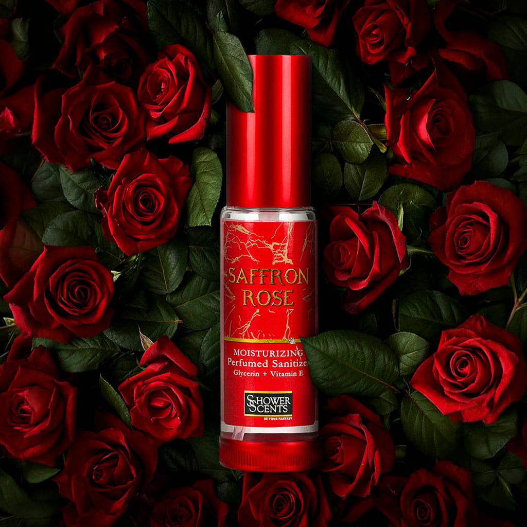 Saffron Rose Perfumed Sanitizer